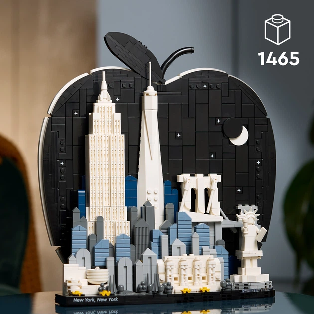 Конструктор LEGO Architecture Нью-Йорк — Велике яблуко 1465 деталей (21066) - зображення 3