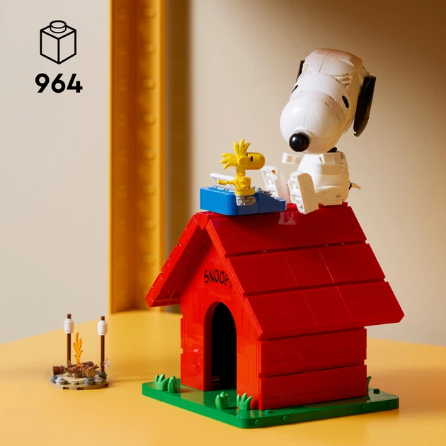 Конструктор LEGO Ideas Дрібнота: будка Снупі 964 деталі (21368) - зображення 3