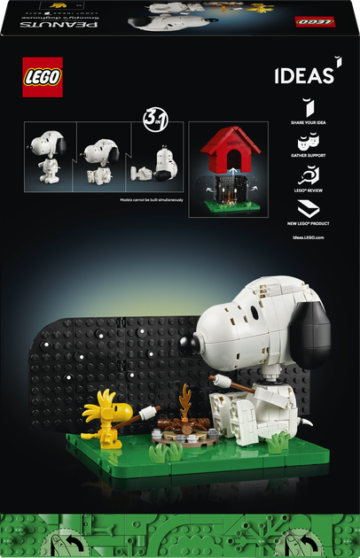 Конструктор LEGO Ideas Дрібнота: будка Снупі 964 деталі (21368) - зображення 9
