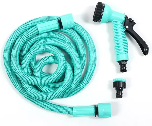 Шланг поливочный растягивающийся EXPANDABLE GARDEN HOSE 22.5м с распылителем 7 режимов - Фото 3 Шланг поливочный растягивающийся EXPANDABLE GARDEN HOSE 22.5м с распылителем 7 режимов - изображение 3