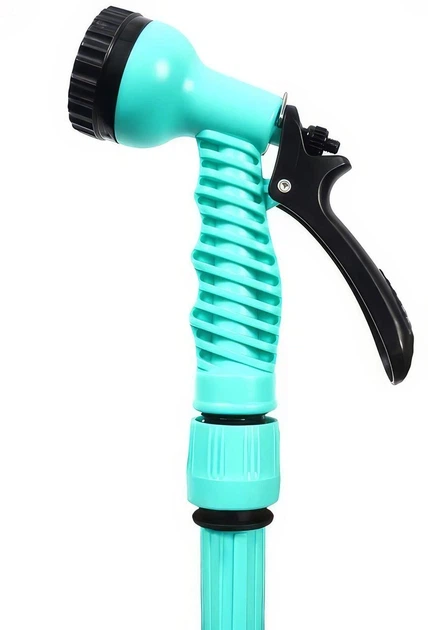 Шланг поливочный Expandable Garden Hose K-50FT растягивается 15м с распылителем 7 режимов - Фото 4 Шланг поливочный Expandable Garden Hose K-50FT растягивается 15м с распылителем 7 режимов - изображение 4