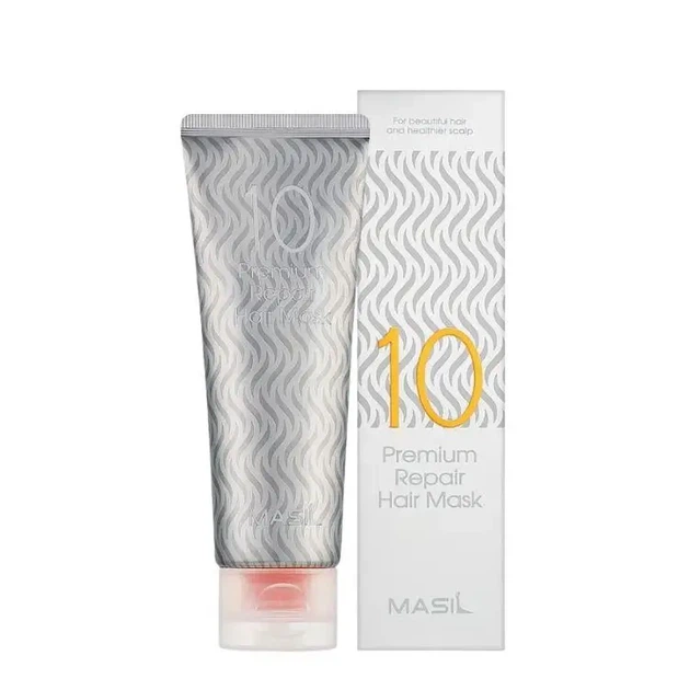 Маска для волосся відновлювальна Masil 10 Premium Repair Hair Mask 120 мл - Фото 1 Маска для волосся відновлювальна Masil 10 Premium Repair Hair Mask 120 мл - зображення 1