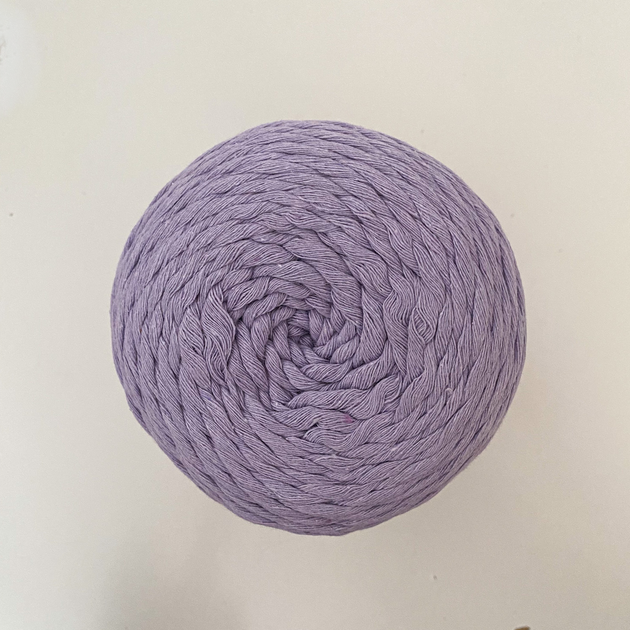 Шпагат для макраме YarnArt twisted 4мм 500г фіалка №765 - изображение 4
