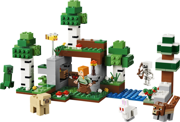 Конструктор LEGO Minecraft Пригода першої ночі 301 деталь (21593) - зображення 2