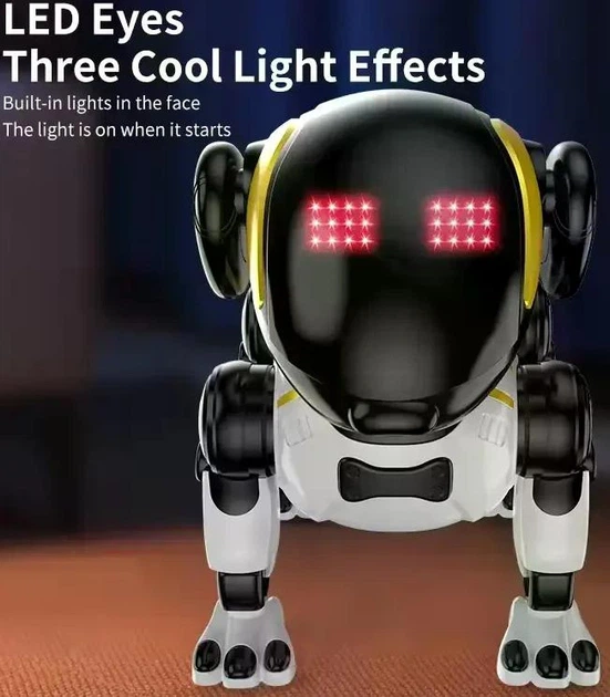 Интерактивная игрушка электронная собака Robot Dog для детей с пультом - изображение 7