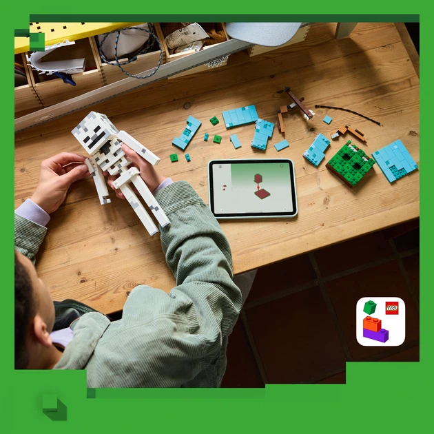 Конструктор LEGO Minecraft Скелет 502 деталі (21594) - зображення 8