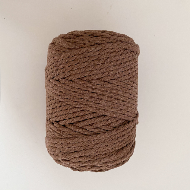 Шнур кручений для макраме YarnArt macrame rope 5мм карамель 500г (№788) - Фото 5 Шнур кручений для макраме YarnArt macrame rope 5мм карамель 500г (№788) - изображение 5