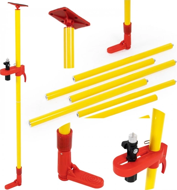 Tyczka rozporowa do laserów krzyżowych Nas Smart 4.2 m NS-CP-L-4 (5905842528260) - obraz 2
