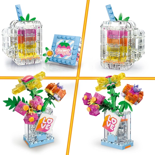 Конструктор LEGO Creator Флакон для парфумів із квітковим декором 286 деталей (31383) - зображення 5