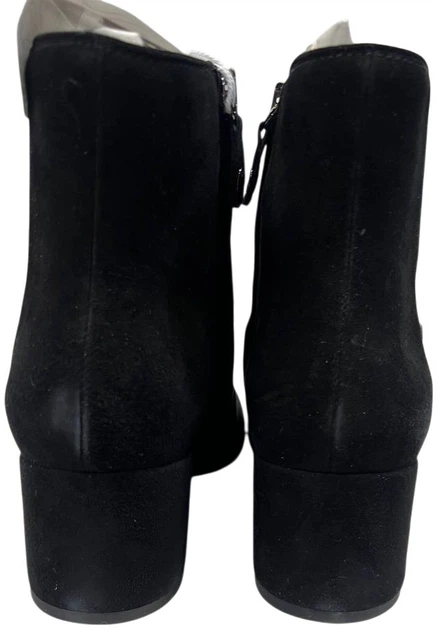 Botki damskie zamszowe Geox D16CBA00021-C9999 39 Czarne (8050036225542) (955555906539653) - Outlet - obraz 4