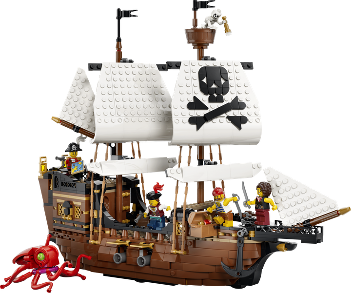 Конструктор LEGO Creator Культовий піратський корабель 1074 деталі (31387) - зображення 2