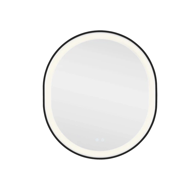 Зеркало Qtap Gemini 800х700 с LED-подсветкой Touch, с антизапотеванием, с диммером, рег. темп. цвета (3000-6500K) QT2578R8072B - Фото 5 Зеркало Qtap Gemini 800х700 с LED-подсветкой Touch, с антизапотеванием, с диммером, рег. темп. цвета (3000-6500K) QT2578R8072B - изображение 5