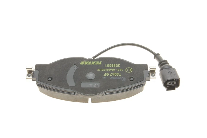 Комплект гальмівних колодок TEXTAR 2568301 Volkswagen Golf, Passat, Touran, Tiguan, T-Roc; Audi A3, Q3, TT; Skoda Octavia, Kodiaq, Karoq, Superb; Seat Leon 5Q0698151A, 5Q0698151AA, 5Q0698151AF - изображение 2