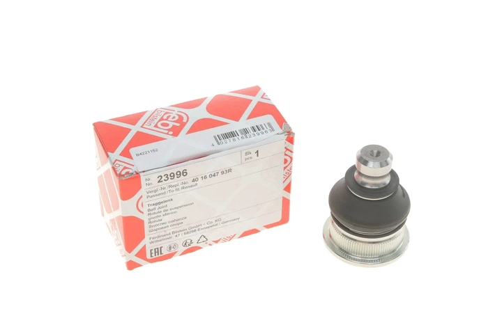 Передній кульовий шарнір FEBI 23996 Dacia Logan; Renault Scenic, Megane, Clio, Logan, Sandero, Grand Scenic 6040096057, 401504793R, 8200298455S - Фото 1 Передній кульовий шарнір FEBI 23996 Dacia Logan; Renault Scenic, Megane, Clio, Logan, Sandero, Grand Scenic 6040096057, 401504793R, 8200298455S - изображение 1