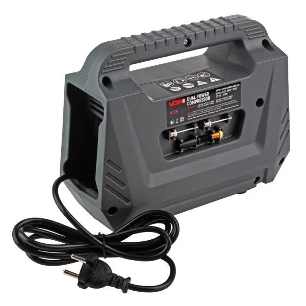 Автокомпресор Voin VC-220 Автостоп 220V 12V 150 psi 25 л (VC-220) - зображення 2