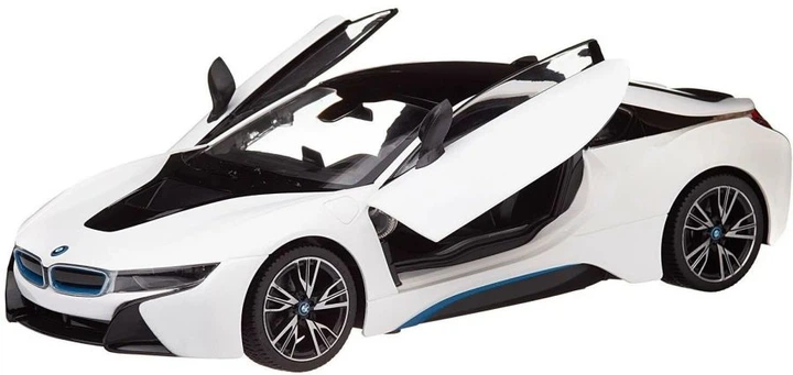 Samochód zdalnie sterowany Rastar BMW i8 drzwi otwierane z pilota 1:14 71000 (6930751308008) - obraz 9
