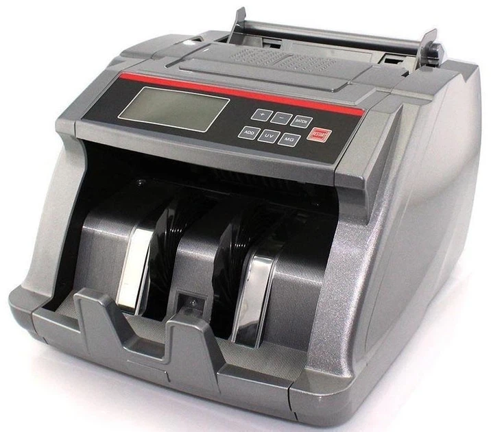 Профессиональный Счетчик банкнот Bill Counter N85 UV/MG с детекцией, Машинка для проверки купюр, с сортировкой номинала - Фото 1 Профессиональный Счетчик банкнот Bill Counter N85 UV/MG с детекцией, Машинка для проверки купюр, с сортировкой номинала - изображение 1
