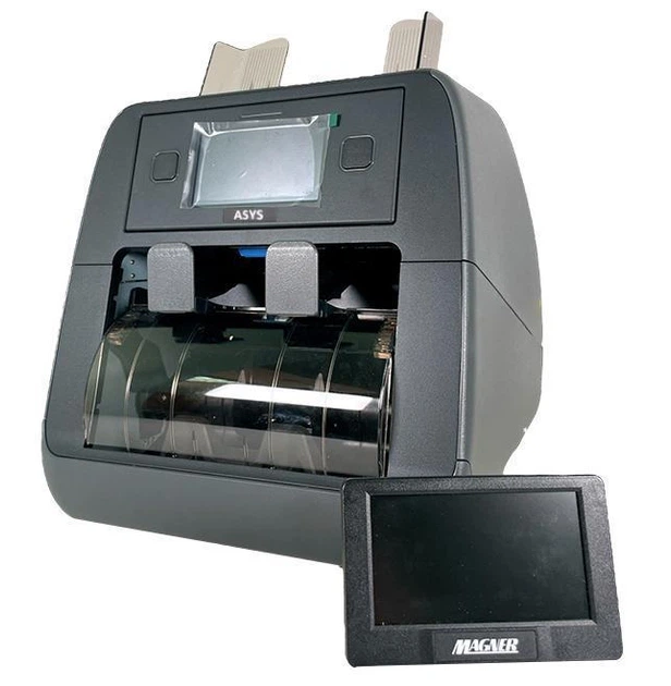 Счетный аппарат ASYS AL-V 2025 (Magner 2000) MAGNER M2000 PRO FITNESS с сортировкой Профессиональный детектор валют Сортировщик банкнот С функцией детекции подделок - изображение 3