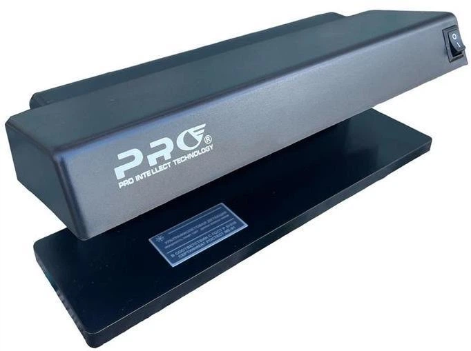 Ультрафиолетовый детектор валют PRO 12 LED-ULTRA Black Проверка подлинности банкнот в пачках - Фото 3 Ультрафиолетовый детектор валют PRO 12 LED-ULTRA Black Проверка подлинности банкнот в пачках - изображение 3