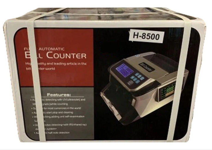 Счетчик банкнот Bill Counter H-8500 UV | Профессиональная машинка с UV проверкой подлинности купюр, с сортировкой номинала - изображение 2