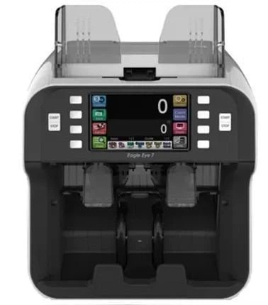 Сортировщик банкнот Smart Eagle F | Счетная машинка для валют с детекцией подлинности купюр UV/MG/IR, Мультивалютный 2-х карманный сортировщик банкнот - Фото 1 Сортировщик банкнот Smart Eagle F | Счетная машинка для валют с детекцией подлинности купюр UV/MG/IR, Мультивалютный 2-х карманный сортировщик банкнот - изображение 1