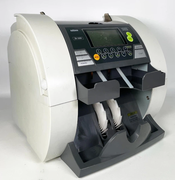 Профессиональный Счетчик банкнот SBM SB 2000 USD/EUR с проверкой на подлинность и функцией сортировки Fitness, с автоматическим стартом подсчёта - изображение 2
