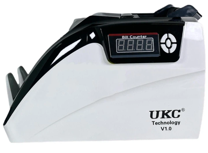 Счётчик купюр BILL COUNTER-PRO 5800 UV/MG Белый с UV и MG проверкой, профессиональный счетчик денег - изображение 6