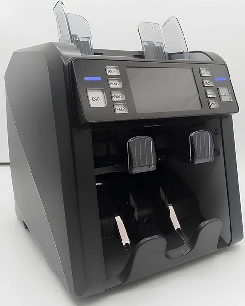 Счётная машинка Bill Counter AL-955A, Мультивалютный Сортировщик банкнот с функцией детекции подделок, с автоматическим стартом подсчёта - изображение 3
