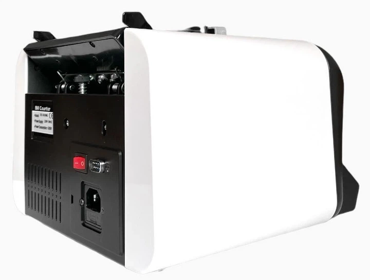 Счетная машинка MHZ UV 555 MG профессиональная с УФ и магнитным детектором подлинности банкнот С сортировкой номинала С автоматическим стартом подсчёта - изображение 4