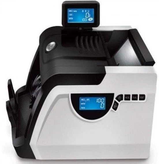 Счетная машинка для банкнот COUNTER GR6200-PRO UV/MG | Счетчик купюр с проверкой валют и детекцией подлинности Скоростной счётчик денег Современный детектор банкнот - изображение 2