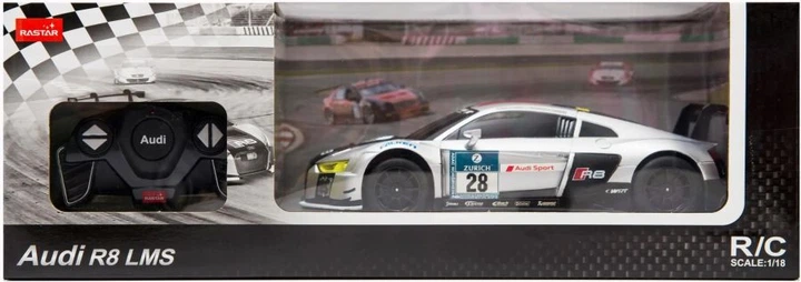 Samochód zdalnie sterowany Rastar Audi R8 Performance New Version 1:18 59300 (6930751310193) - obraz 8
