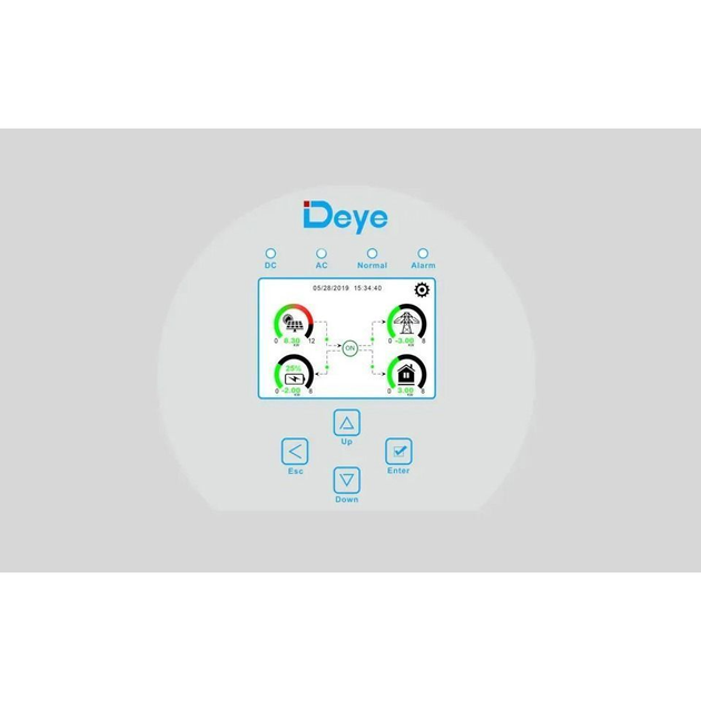 Инвертор гибридный Deye SUN-12K-SG02LP1-EU-AM3 12 кВт, 48В, 1 фаза, 3 MPPT, Wi-Fi - изображение 5