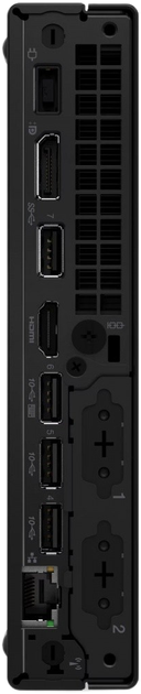 Komputer Lenovo ThinkCentre M90q Gen 6 Tiny (13AC000JPB) Black - obraz 3