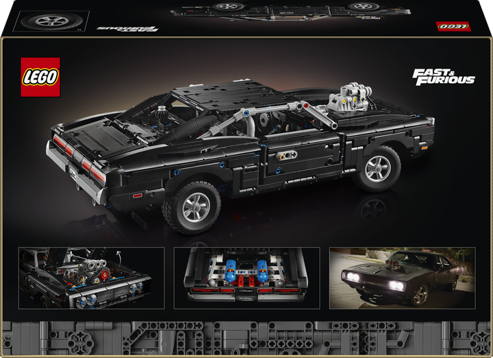 Zestaw klocków LEGO Technic Samochód Fast and Furious Dodge Charger R/T 1516 elementów (42231) - obraz 9