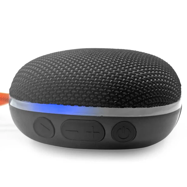 Портативна Bluetooth колонка TITANUM SPK2046BT 5W Micro SD, BT, RGB Black - Фото 2 Портативна Bluetooth колонка TITANUM SPK2046BT 5W Micro SD, BT, RGB Black - зображення 2