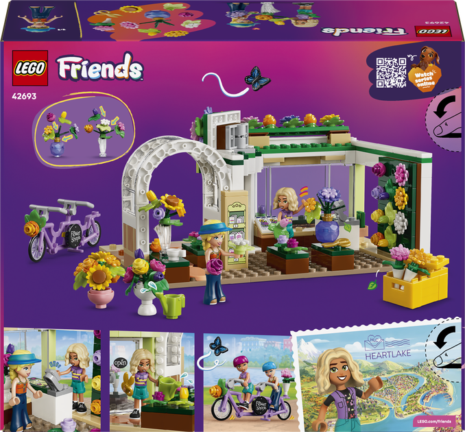 Конструктор LEGO Friends Творча квіткова крамниця 377 деталей (42693) - зображення 9