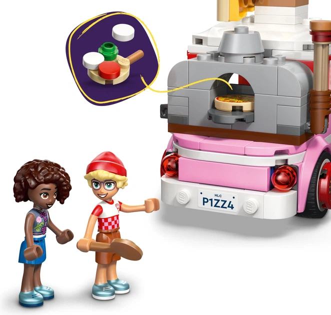 Конструктор LEGO Friends Вантажівка з піцою 190 деталей (42694) - зображення 6
