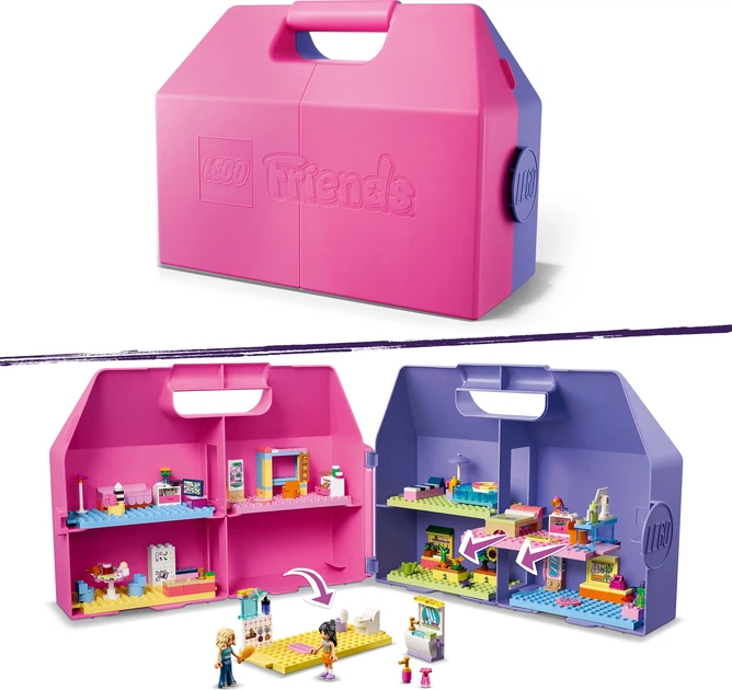 Конструктор LEGO Friends Ляльковий будиночок-валіза для творчої гри 355 деталей (42697) - зображення 5