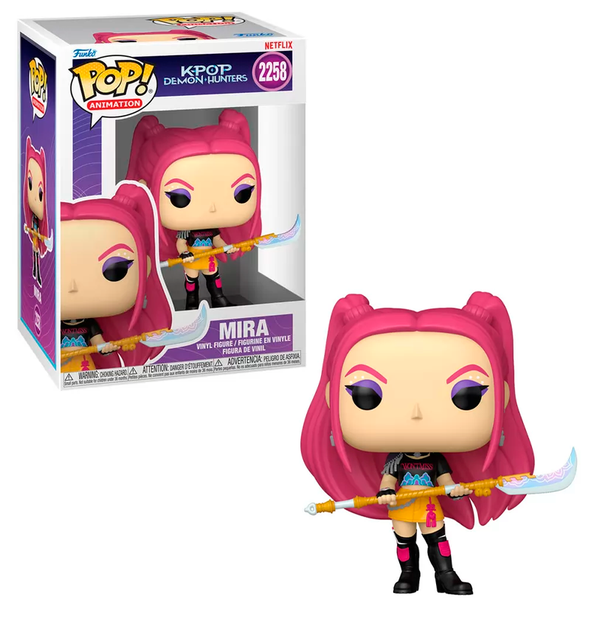 Фигурка Funko Pop K-Pop Demon Hunters Mira 10 см (2266FD2092AD) - Фото 1 Фигурка Funko Pop K-Pop Demon Hunters Mira 10 см (2266FD2092AD) - изображение 1