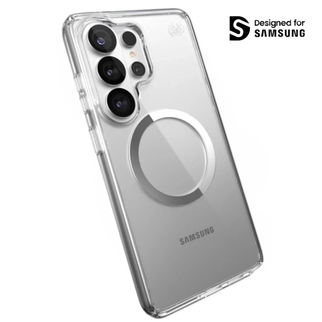 Чехол Speck Presidio Perfect-Clear Magnet для Samsung Galaxy S26 Ultra Clear with MagSafe (151063-3240) - Фото 1 Чехол Speck Presidio Perfect-Clear Magnet для Samsung Galaxy S26 Ultra Clear with MagSafe (151063-3240) - изображение 1