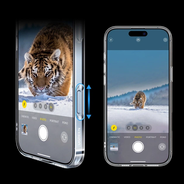 Чехол Ugreen Classy Clear Magnetic для iPhone 16 Plus Clear with MagSafe (6941876249220) - изображение 9