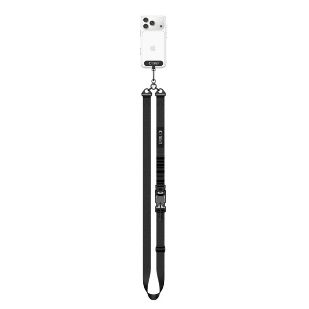 Чехол Tech-Protect C9S Rope Crossbody Black (5906302339655) - Фото 3 Чехол Tech-Protect C9S Rope Crossbody Black (5906302339655) - изображение 3