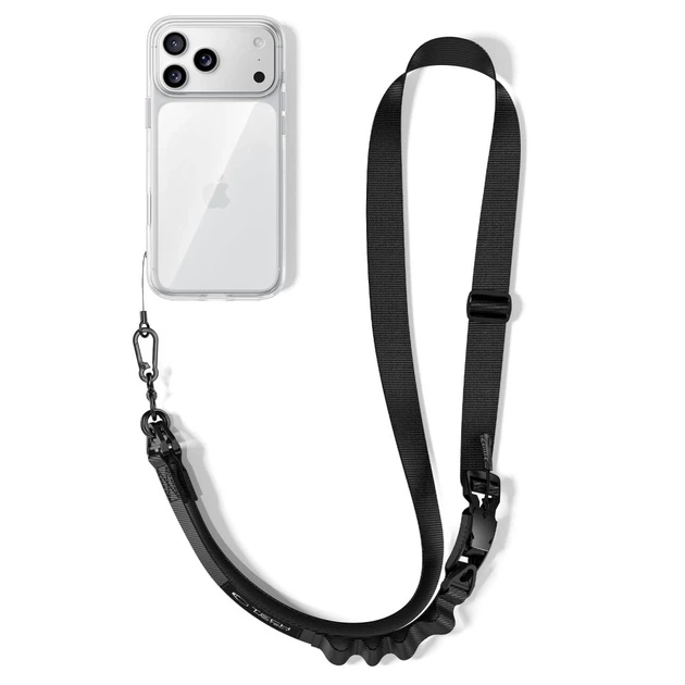 Чехол Tech-Protect C9S Rope Crossbody Black (5906302339655) - Фото 4 Чехол Tech-Protect C9S Rope Crossbody Black (5906302339655) - изображение 4