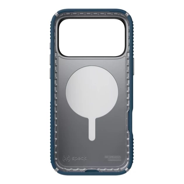 Чехол Speck Presidio2 Grip для iPhone 17 Pro Max Deep Sea/Silver Metallic with MagSafe (150985-3261) - Фото 9 Чехол Speck Presidio2 Grip для iPhone 17 Pro Max Deep Sea/Silver Metallic with MagSafe (150985-3261) - изображение 9