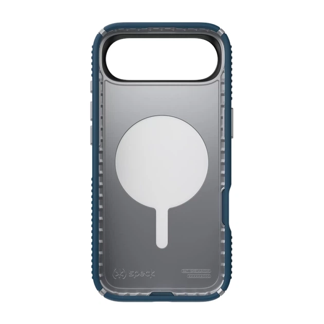 Чехол Speck Presidio2 Grip ClickLock для iPhone 17 Air Deep Sea / Silver Metallic / Spell Blue with MagSafe (150968-3261) - Фото 8 Чехол Speck Presidio2 Grip ClickLock для iPhone 17 Air Deep Sea / Silver Metallic / Spell Blue with MagSafe (150968-3261) - изображение 8