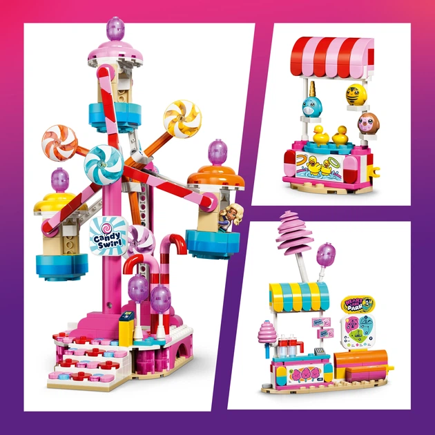 Конструктор LEGO Friends Колесо огляду з цукерками та капкейками 602 деталі (42700) - зображення 4