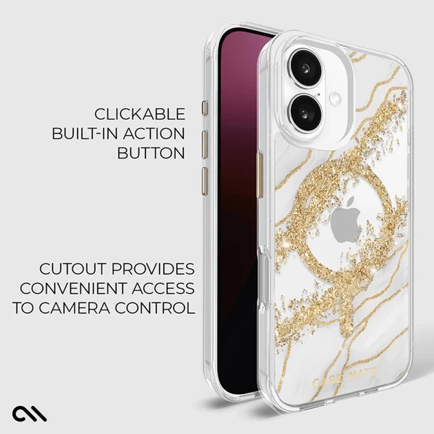 Чехол Case-Mate Karat для iPhone 16 Plus Granite with MagSafe (CM054724) - Фото 14 Чехол Case-Mate Karat для iPhone 16 Plus Granite with MagSafe (CM054724) - изображение 14