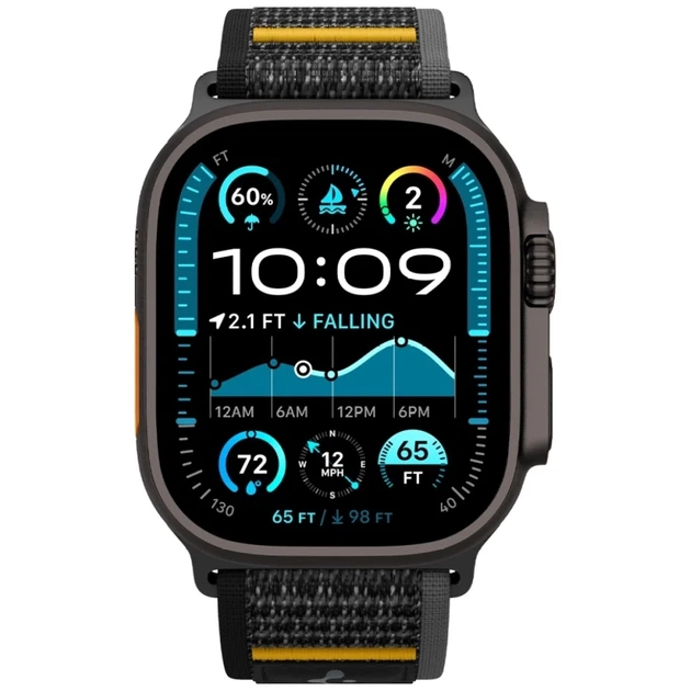 Remień Spigen Athlex Air do Apple Watch 49 46 45 44 42 mm 1-3 series Active Black (8809971238649) - Zdjęcie 2 Remień Spigen Athlex Air do Apple Watch 49 46 45 44 42 mm 1-3 series Active Black (8809971238649) - obraz 2