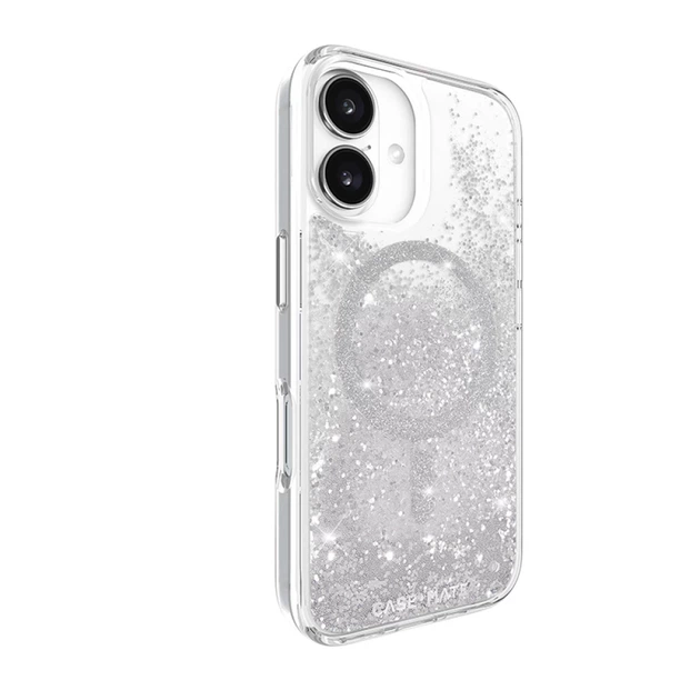 Чехол Case-Mate Waterfall для iPhone 16 Silver with MagSafe (CM054596) - изображение 3