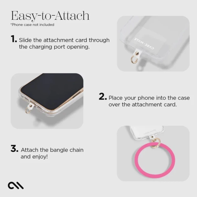 Браслет Case-Mate Phone Bangle для смартфона Fuchsia (CM056196-05) - Фото 6 Браслет Case-Mate Phone Bangle для смартфона Fuchsia (CM056196-05) - изображение 6